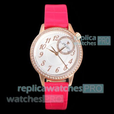 Swiss Replica GR Vacheron Constantin V3 MR2 Egérie Rose Gold Diamond Watch 